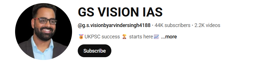 G.S Vision IAS